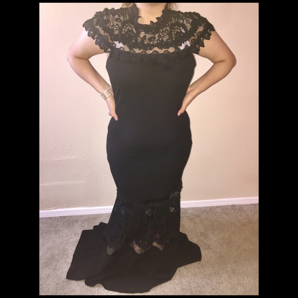 🖤🌹Gorgeous Black Dress From Fashion Nova🌹🖤